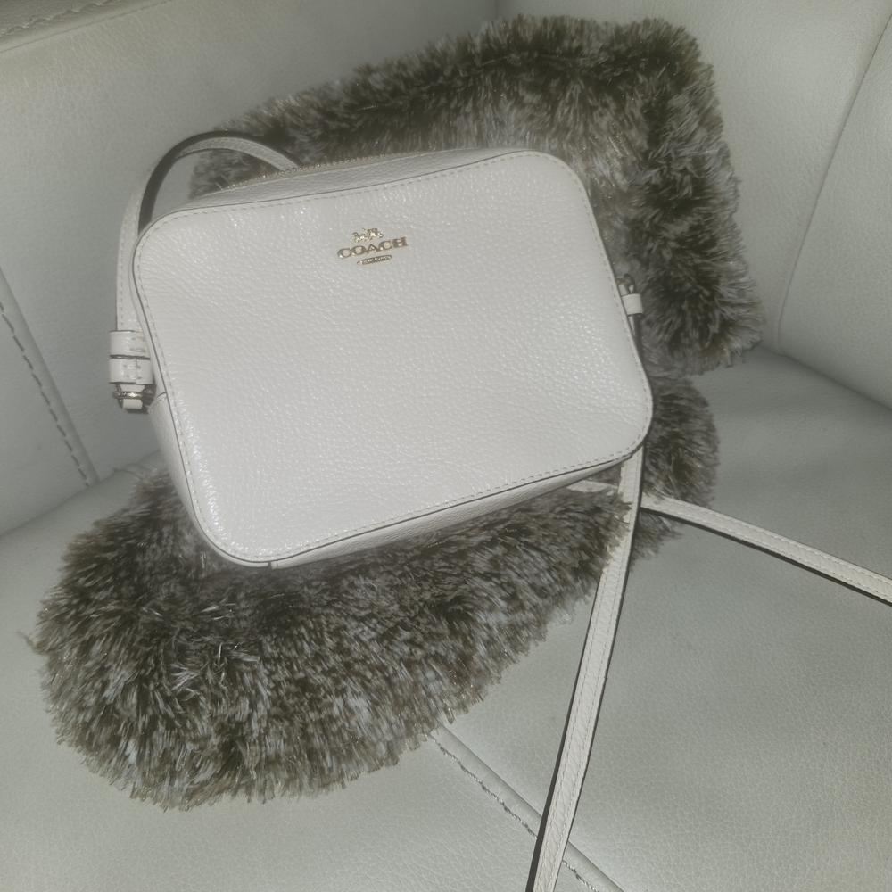 Coach Ivory Leather Crossbody Bag